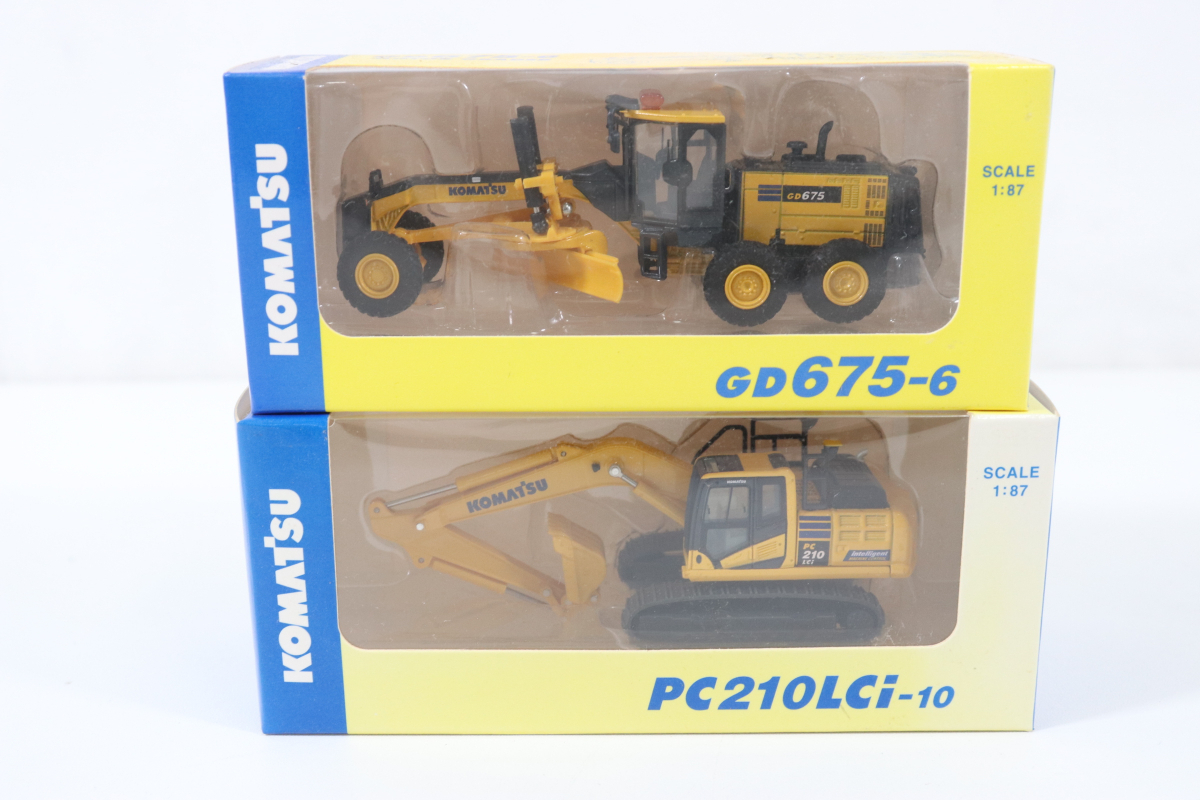 ☆非売品 KOMATSU コマツ 株主優待 ミニチュア 7点 FH160-1 WA380-8