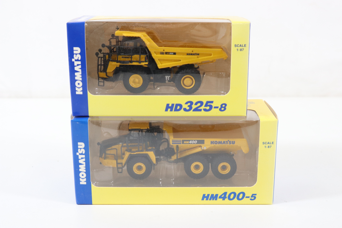 ☆非売品 KOMATSU コマツ 株主優待 ミニチュア 7点 FH160-1 WA380-8