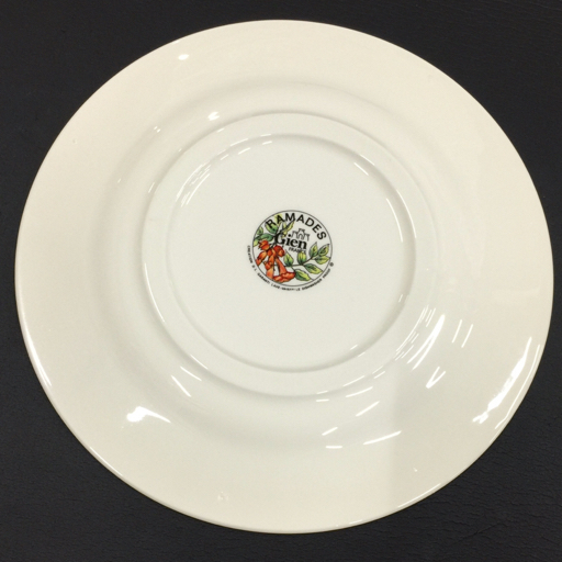 ジアン RAMADES 直径 22cm ディナープレート プレート 皿 洋食器 食器 陶器 テーブルウェア フランス製 Gien(ジアン ...