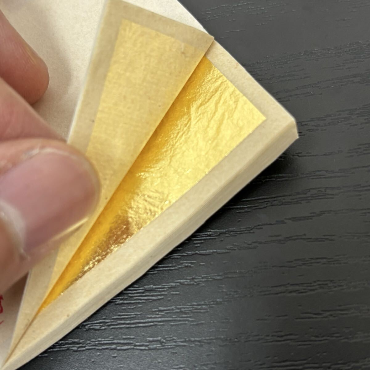 s) 1円スタート 金箔 正純金 正三号 壱百枚 最上等品 100枚束 現状品