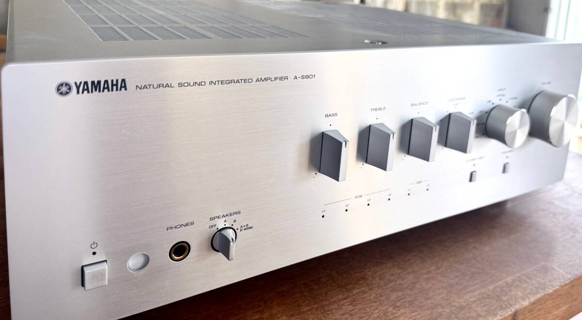 ヤマハ DAC搭載 プリメインアンプ「A-S801(S)」_1