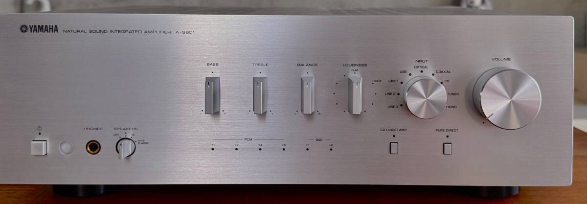 ヤマハ DAC搭載 プリメインアンプ「A-S801(S)」_2