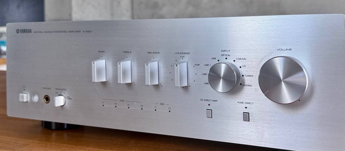 ヤマハ DAC搭載 プリメインアンプ「A-S801(S)」_3