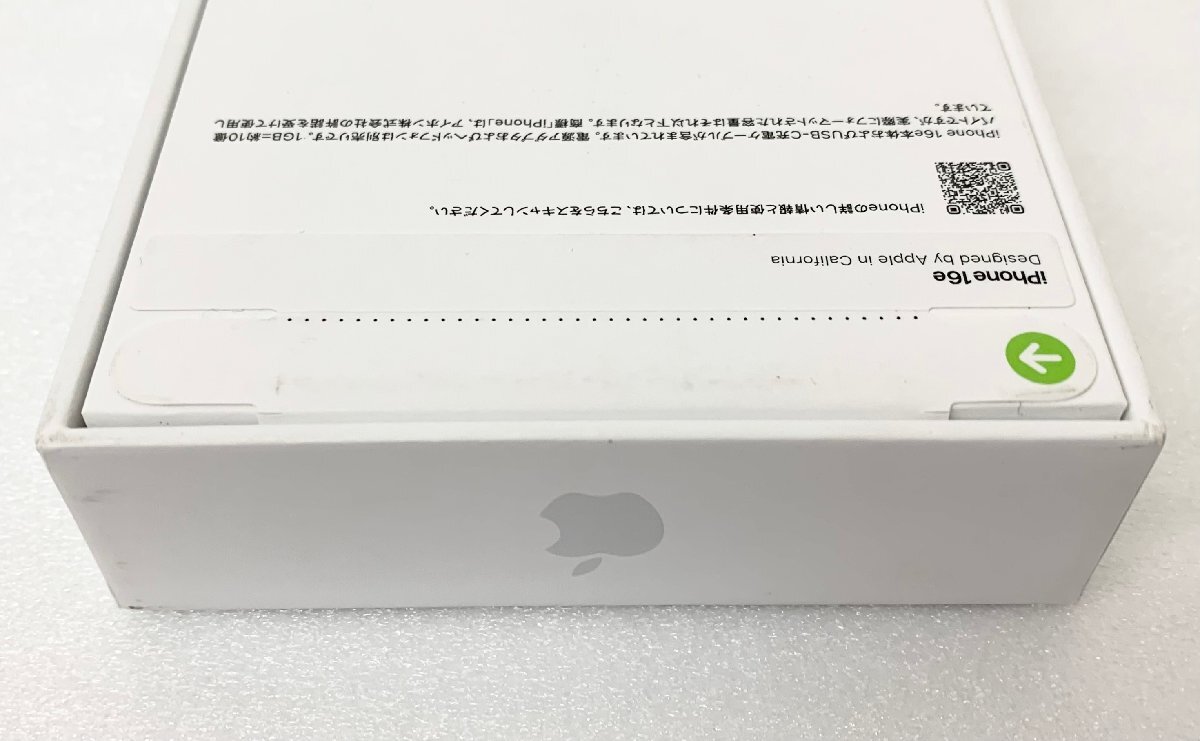 [rmm] 新品 未開封 Apple アップル iPhone 16e MD1R4J/A A3409 128GB White 白 SIMフリー スマートフォン_8