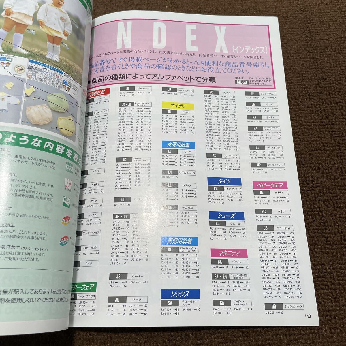 M14○アンジュレ Angelet 通販カタログ 1990年7月 Vol2 ベビー