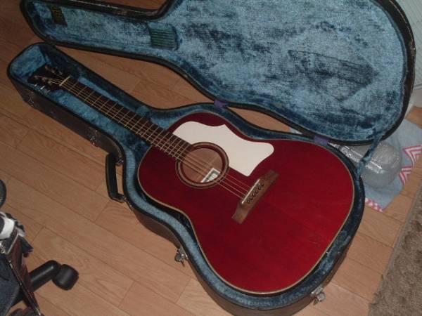 激鳴り！GIBSON J-45コピーモデル・石橋 MJ-45WR 激安出品！(ギブソン