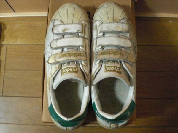 adidasセーフティーシューズ安全靴PORTLAND白緑レザー25.0㎝中古(25.0 