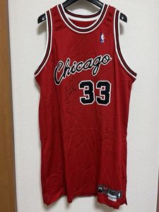 NBA Scottie Pippen ピッペン 2003-04 直筆サイン 支給 ユニフォーム autograph auto jer