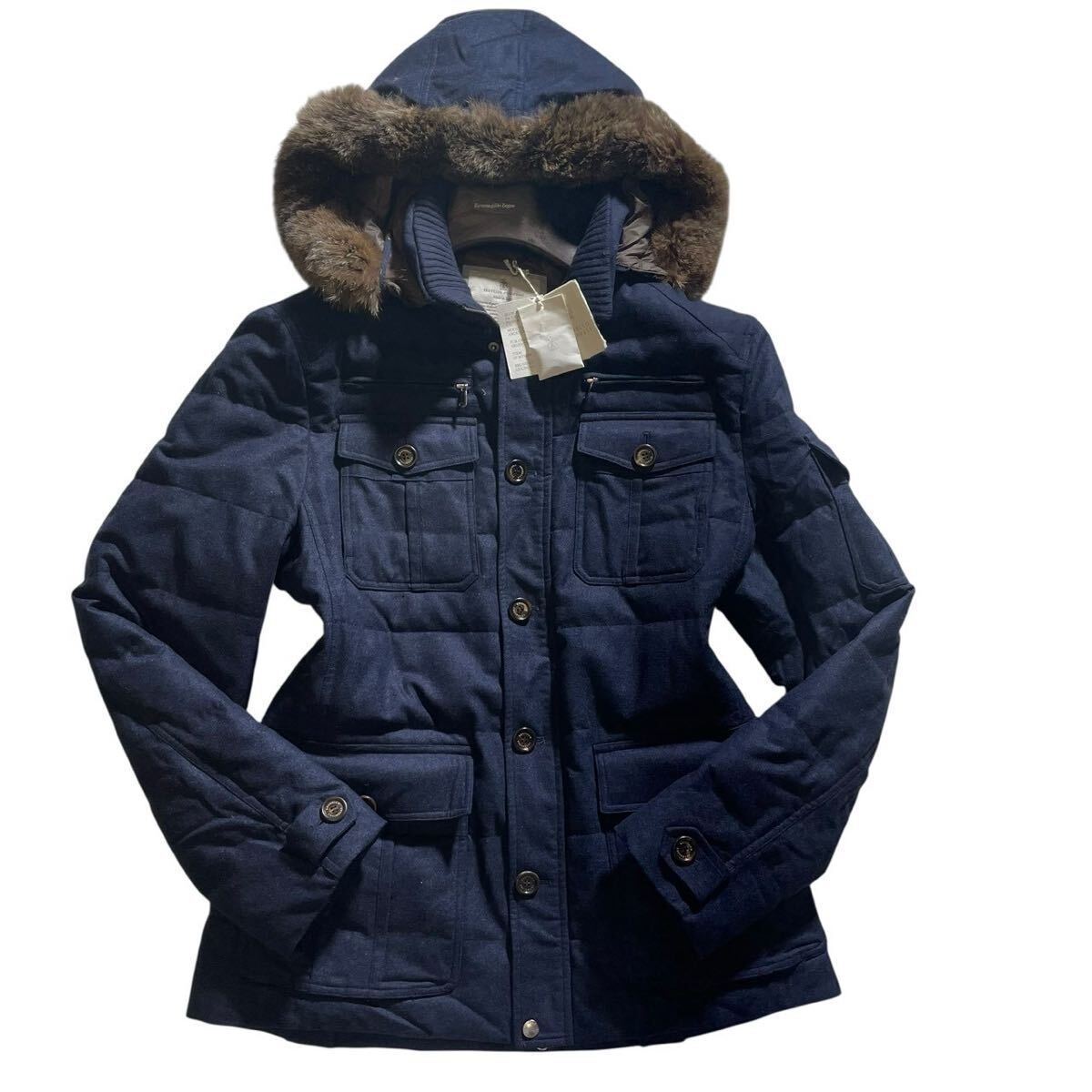 定価200万円【タグ付極美品 希少XL位 神の繊維カシミヤ100%】BRUNELLO