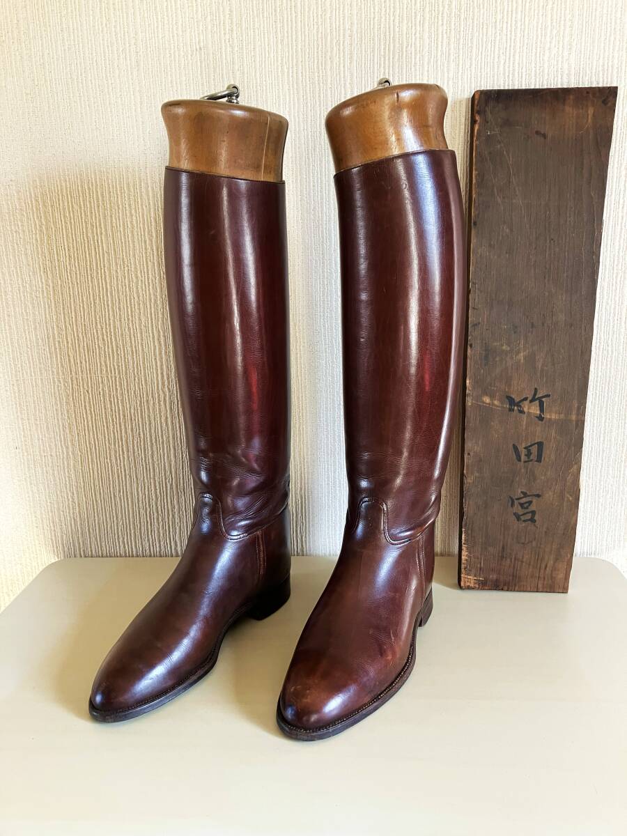 日本陸軍 竹田宮恒徳王の乗馬長靴 及び拍車付③ 超珍品(制服)｜売買