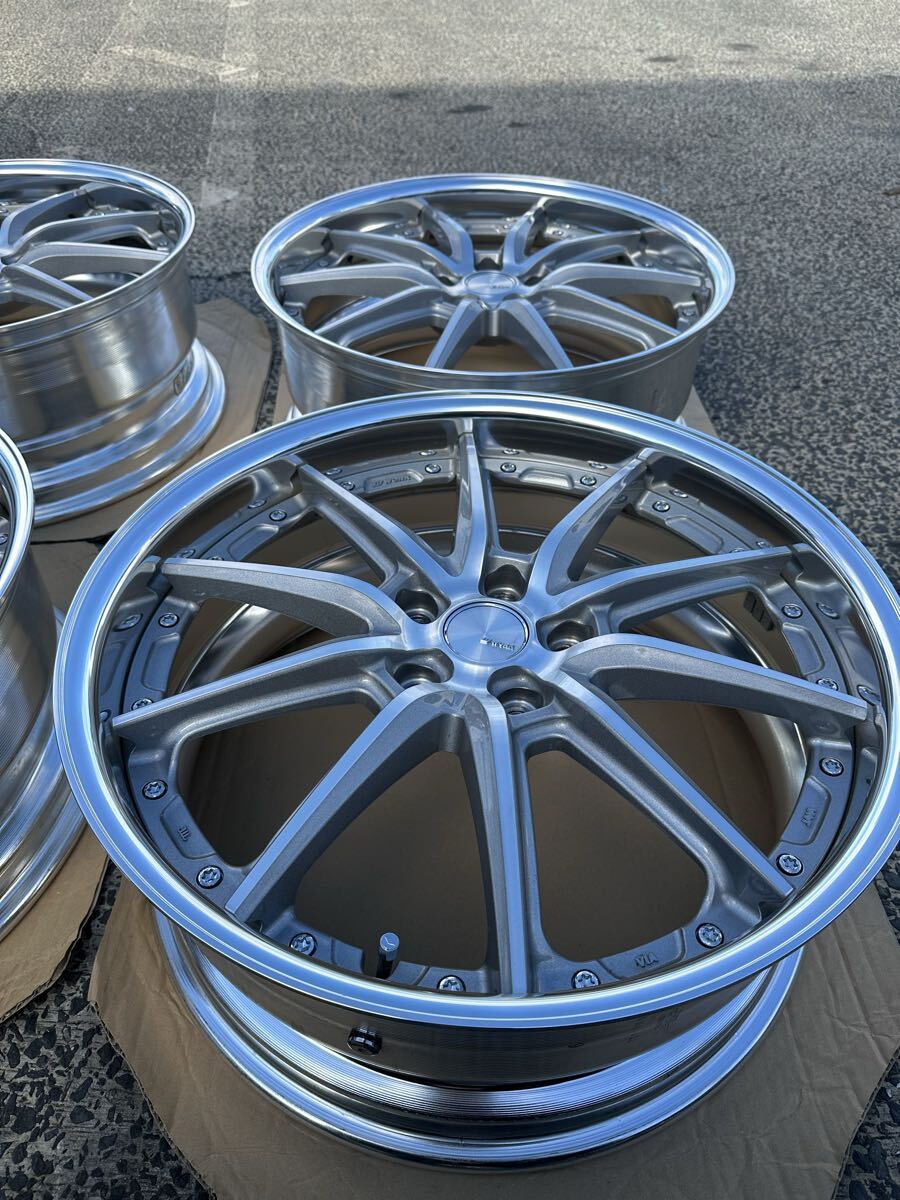 WORK ランベック LS10 PCD120 20インチ8.5j+42 40アルファード