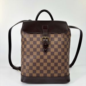 超極美品 Louis Vuitton ルイヴィトン N51132 ソーホー ダミエ リュック レディース エベ