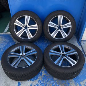 ★☆ メルセデスベンツ GLSに　WERNERタイプホイール と ノキアンスタッドレスタイヤの4