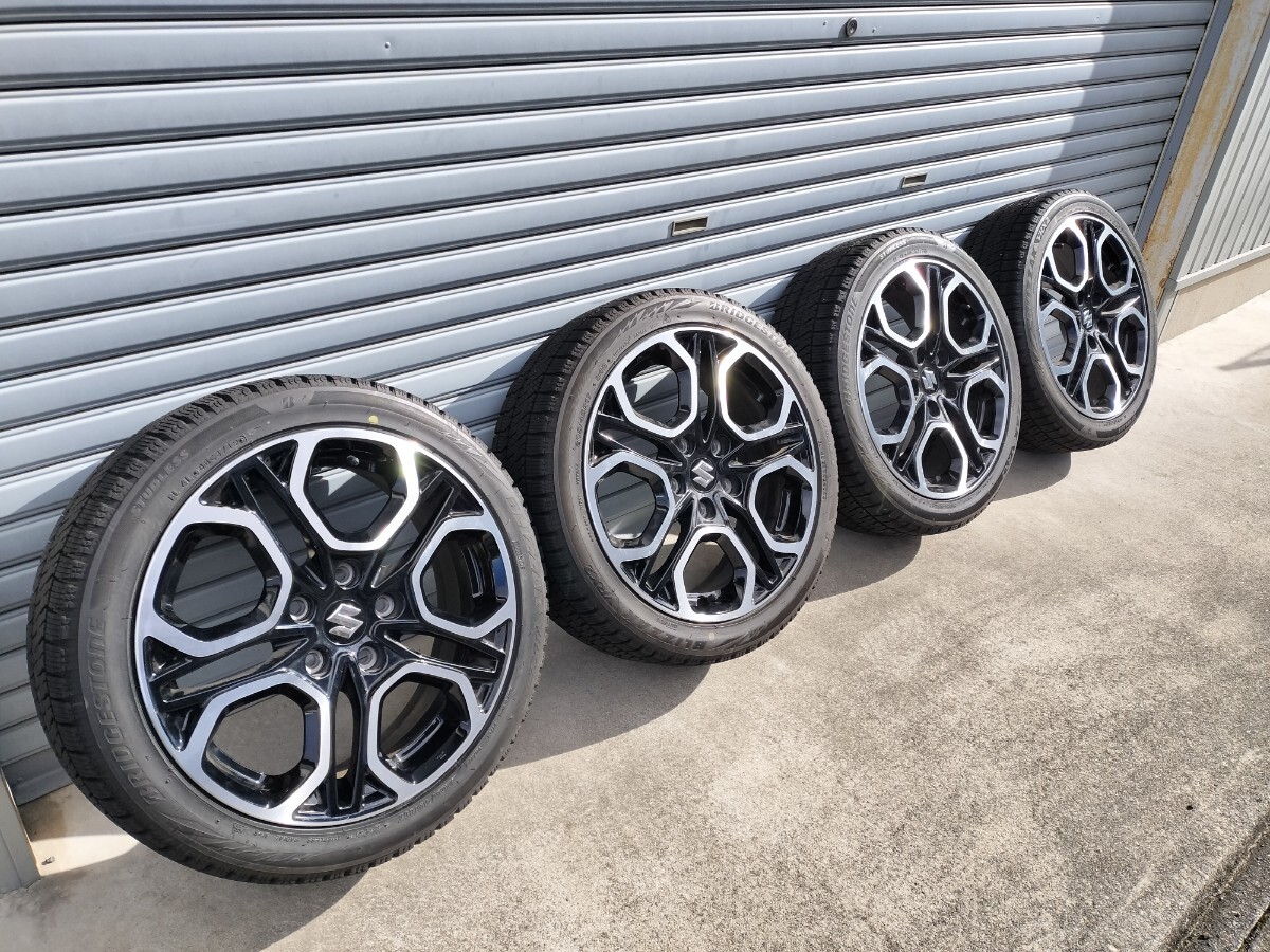 スイフトスポーツ ZC33S純正ホイール スタッドレス4本セット 205/45/17