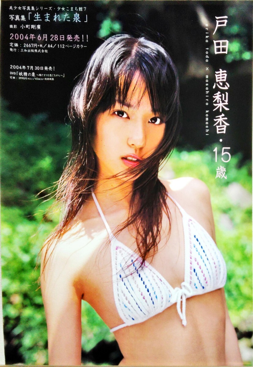 戸田恵梨香 生まれた泉 写真集販促ポスター A2(た行)｜売買された