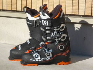 4★★★★即決！SALOMON/サロモン スキーブーツ X-PRO90 黒/オレンジ 26.0cm/26.5cm 306m