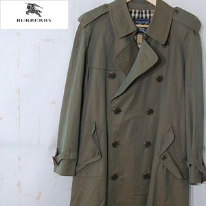 バーバリープローサムBurberry's PRORSUM■コットン100% トレンチコート ロング丈 C-TK83