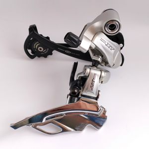 美品 deore XT 9s 前後 ディレイラー fd-m761 rd-m760 MTB グラベル シマノ デオーレ サ