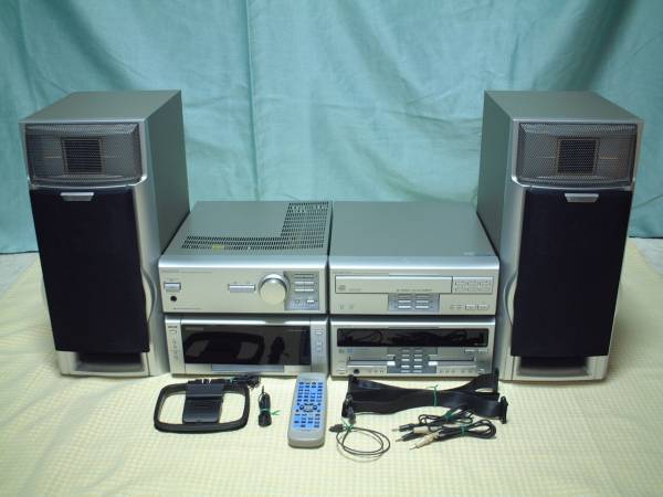 値下げ]KENWOOD 6CD/6MDコンポ NEW ALLORA XT-7MD