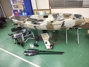 D カヤック feelfree moken10 迷彩柄 付属付 proxシート swingsterオール スクリュー バ