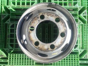 r711-65 ★ スチールホイール 17.5×6.00 TOPY トラック ホイール 140-0