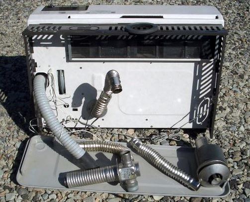 SANYO FF式 石油ファンヒーター CFF-L644 中古 2001年製(石油ファン