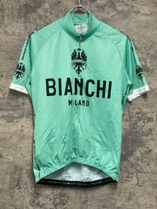 JT905 ビアンキ Bianchi 半袖サイクルジャージ チェレステ M