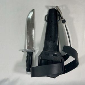 EF1229-7-1 AQUA LUNG アクアラング ダイビングナイフ ダイバーナイフ 全長約32cm