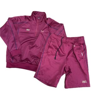 アシックス asics ジャージ ハーフパンツ 女子 匿名発送