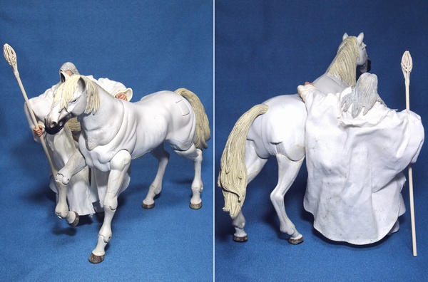 トイビズ ロードオブザリング Gandalf＆SHADOWFAX 馬 1/12？(SF