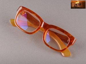 K18）刻印 べっ甲メガネ 重量約36g 18金 べっ甲 メガネのYahoo