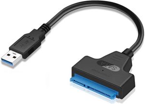 SATA-USB 変換ケーブル 2.5インチ SSD HDD 3.0 高速 データ 転送 外付け 変換 コネクタ