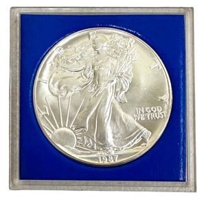 1987年 イーグル 銀貨の値段と価格推移は？｜78件の売買データから1987