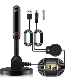 室内アンテナ テレビアンテナ 【500KM信号増強】地デジアンテナ最強 受信範囲 4K HDTV 36