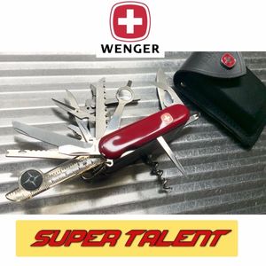 ★ウェンガー スーパータレントSUPER TALENT マルチツール アーミーナイフ ナイフ アウト