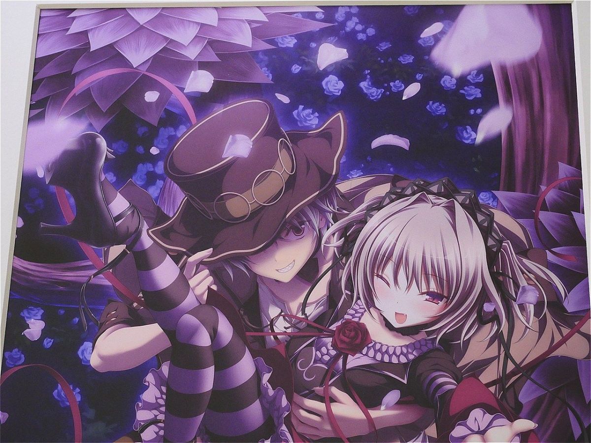 ハピメア 複製原画 Dream memory 克直筆サイン入り 10th Anniversary