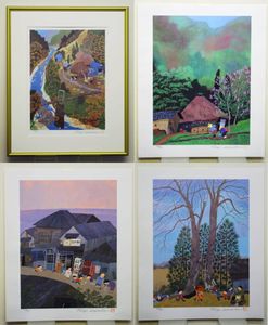 原田泰治の値段と価格推移は？｜40件の売買データから原田泰治の価値が