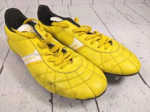 【12yt209】ラグビー 取替え式スパイクシューズ スズキ Bluesole TW-7300YWY イエロー×