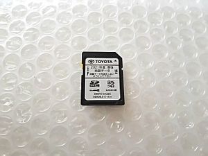 トヨタ 純正 2021年 春 版 NSZT-W64 地図更新 SDカード 08675-0AZ25 動作確認済み 送料無
