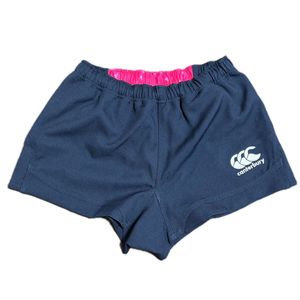 カンタベリー ラグビーパンツ 日本代表 女子 セブンズ XLサイズ スポンサーロゴ入 ラグパ