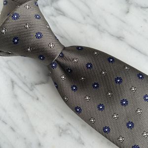 【新品】カーキグレー×ネイビー花柄