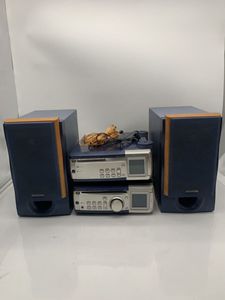 E【500円スタート】 KENWOOD システムコンポ ミニコンポ RD-VH7/DM-VH7 CD MD ケンウッド