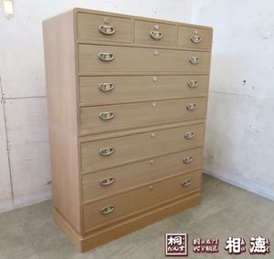 最高級　総桐箪笥　宮内庁御用達　桐匠　新井昇・善村順治　東京箪笥　伝統工芸品 桐タンスの値段と価格推移は？｜44件の売買データから桐タンスの価値が