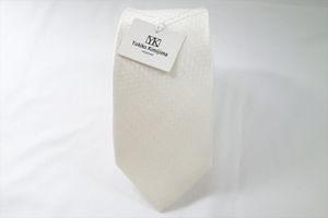 7006【新品】 ユキコ キミジマ Yukiko Kimijima 網目柄 シルクネクタイ