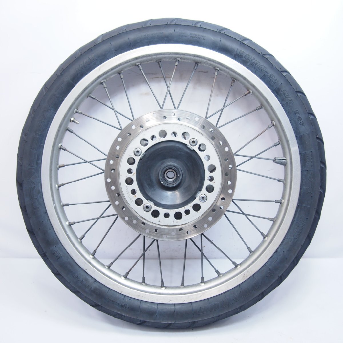XRV750アフリカツイン96-00年純正フロントホイール1.85×21J軽い振れ