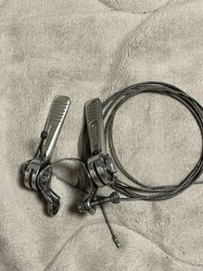 SHIMANO シフトレバー デュラエース バンド 中古美品 ロードレーサー ビンテージ DURA AC