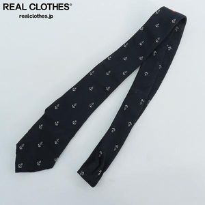 SanFranccisco Tailord&CO/サンフランシスコテーラード アンカー柄 シルク ネクタイ /UPK