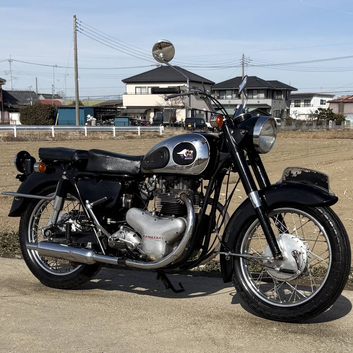 kawasaki W1 W1S W1SA クランクケース エンジン腰下 【公式通販】