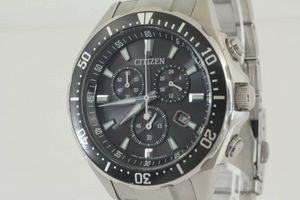 A-67】中古品 CITIZEN シチズン H500-S064538 エコドライブ クロノ 