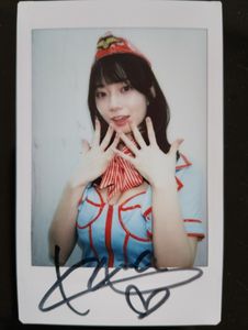 瀬戸環奈Blu-ray購入特典直筆サイン入りチェキ 瀬戸環奈 直筆サイン